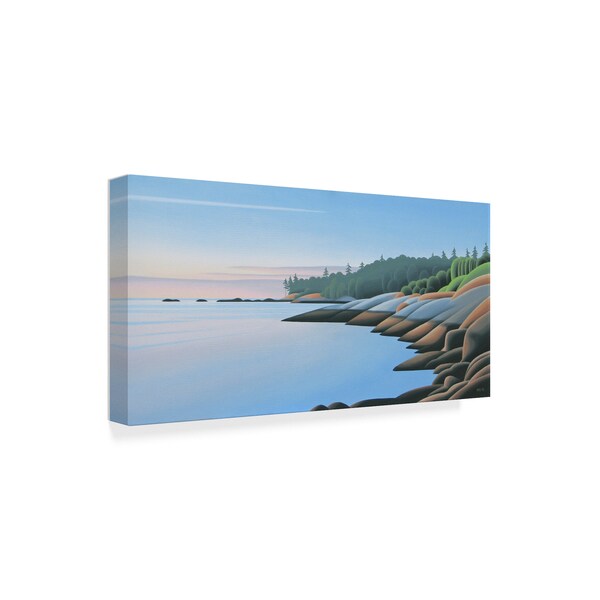 Ron Parker 'Arbutus Point Dawn' Canvas Art,24x47